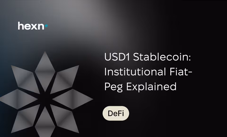 USD1 Stablecoin: Institutional Fiat-Peg Explained