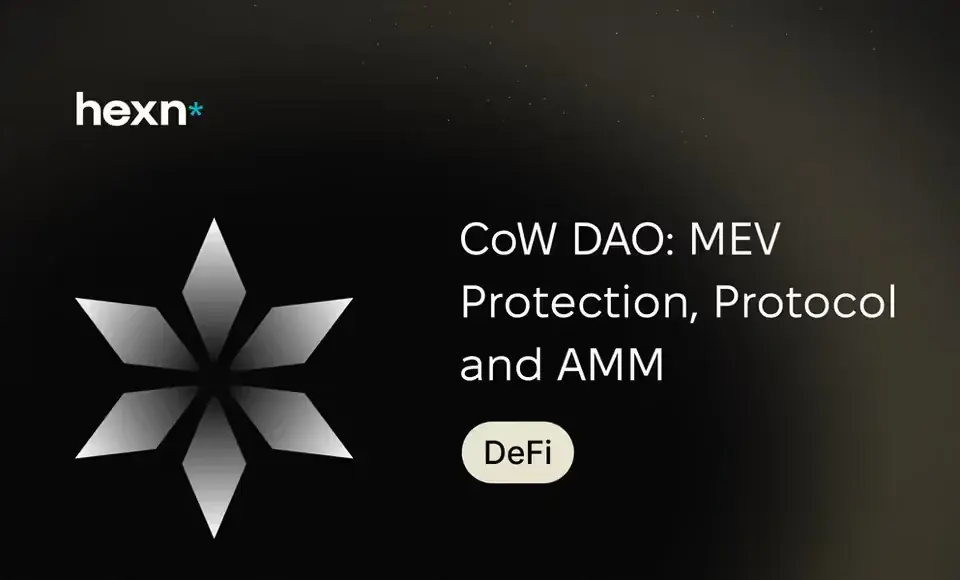 CoW DAO: MEV Protection, Protocol and AMM