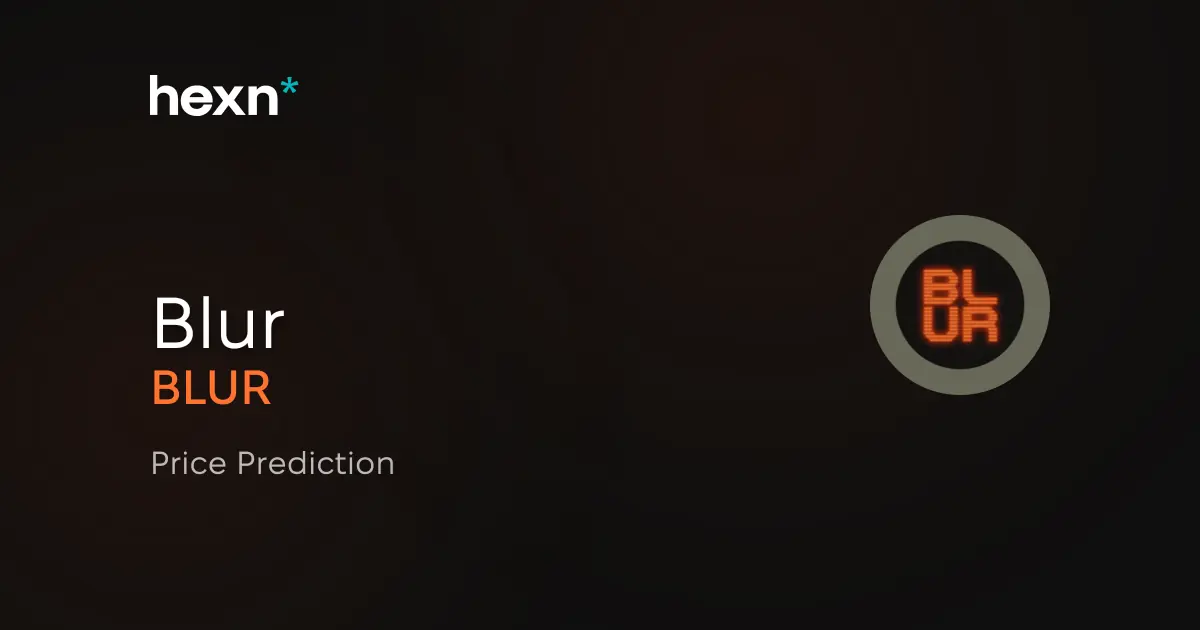 Blur price prediction