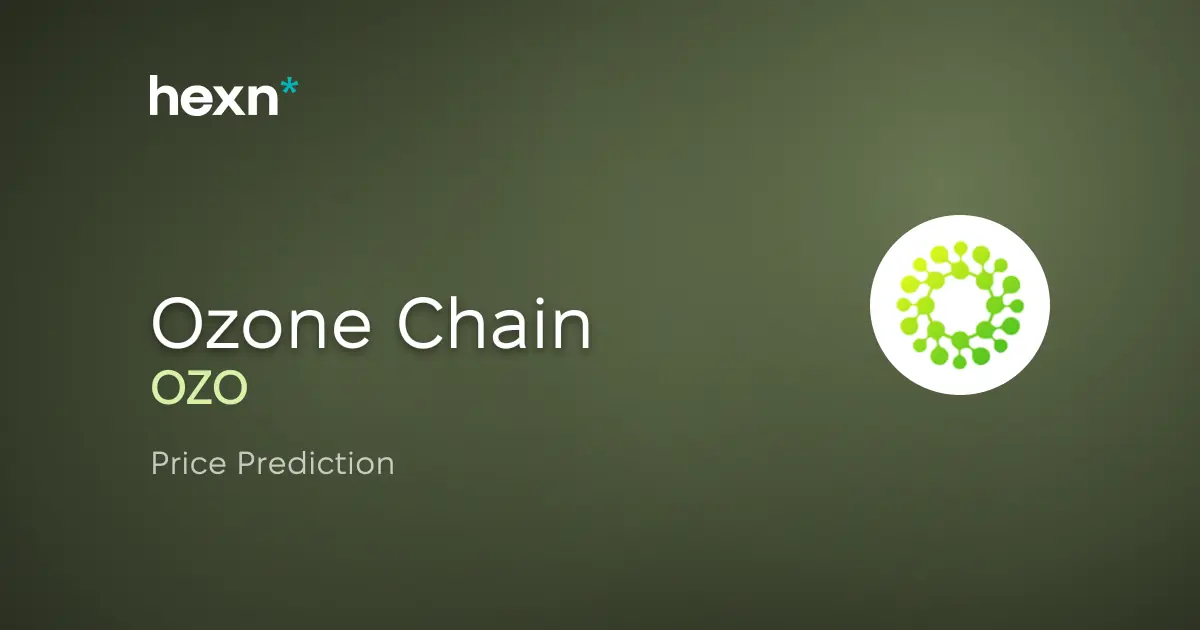 Ozone Chain price prediction