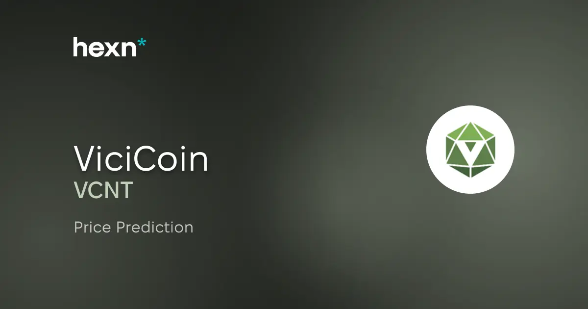 ViciCoin price prediction