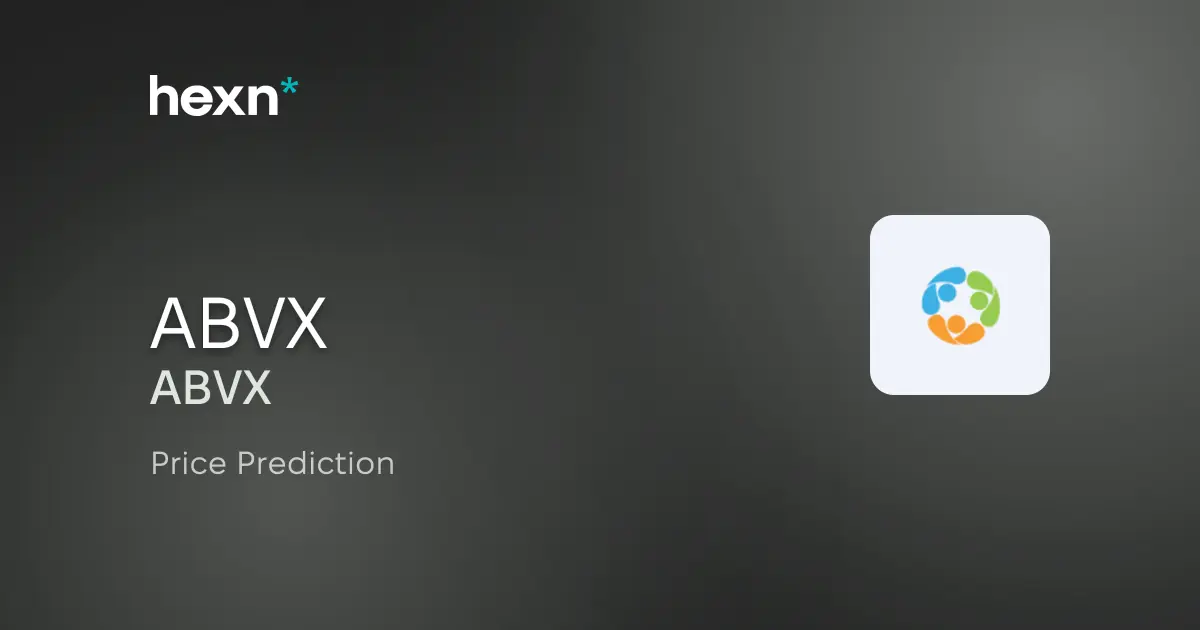 ABIVAX Société Anonyme price prediction