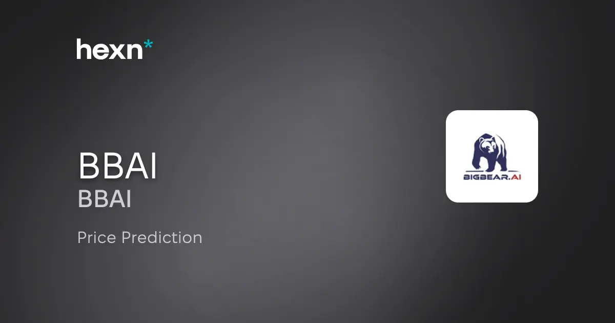 BigBear.ai Holdings, Inc. price prediction