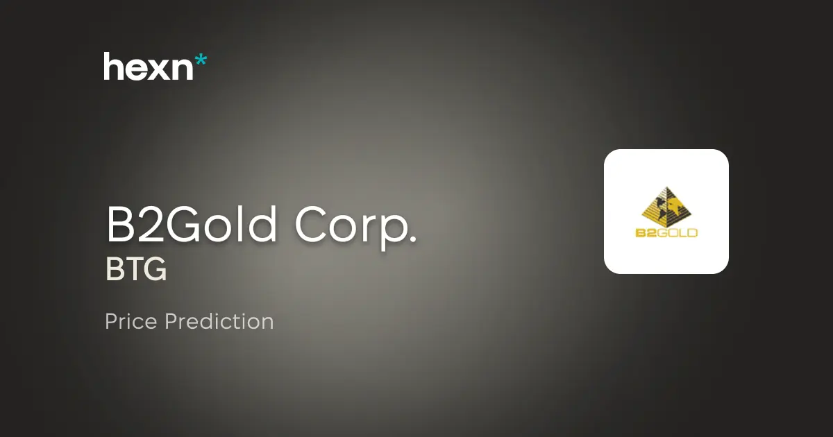 B2Gold Corp. price prediction