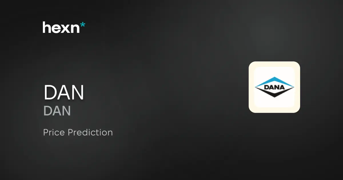 Dana Incorporated price prediction