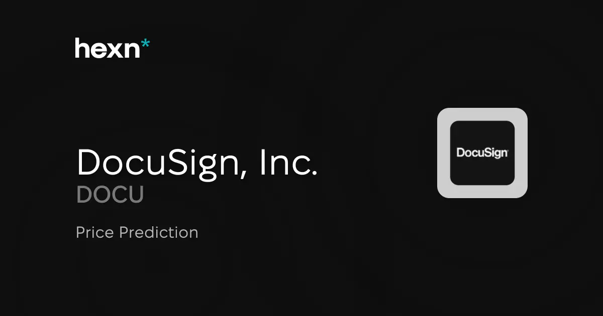 DocuSign, Inc. price prediction