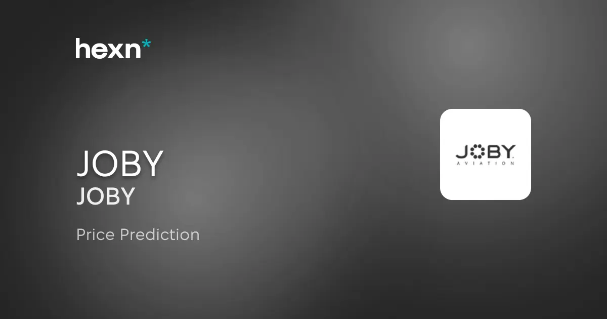 Joby Aviation, Inc. price prediction