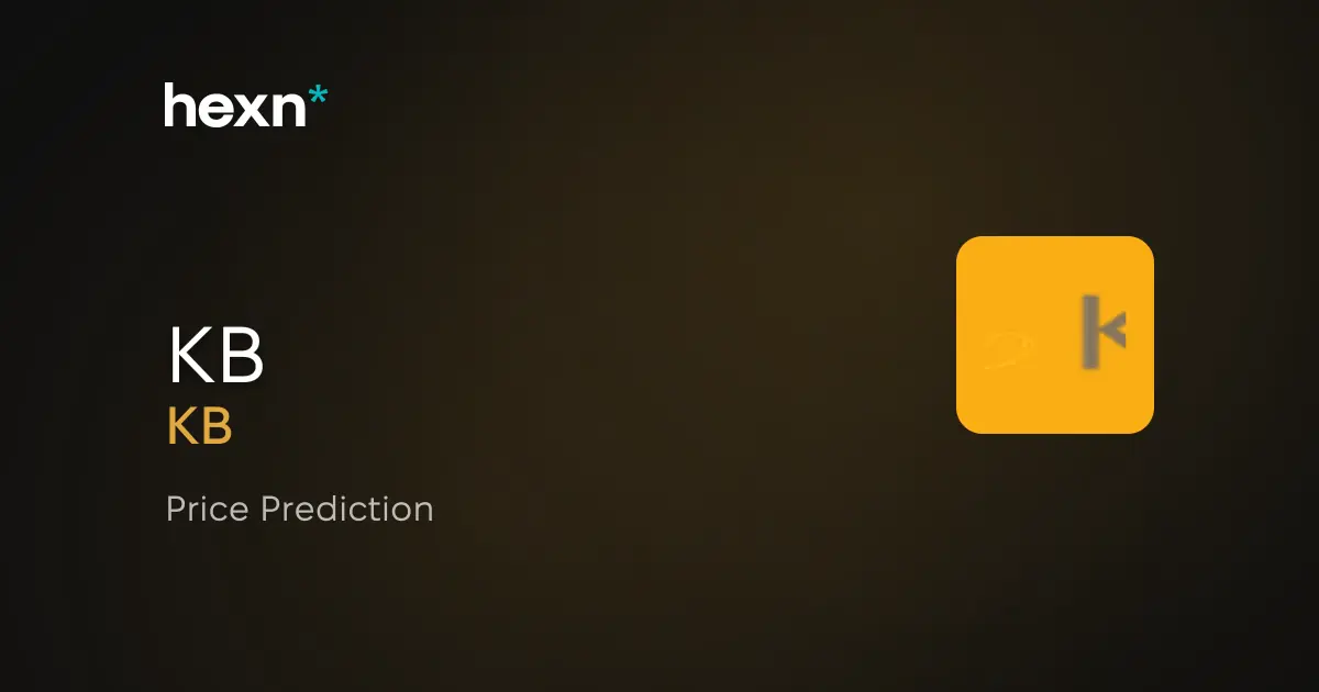 KB Financial Group Inc. price prediction