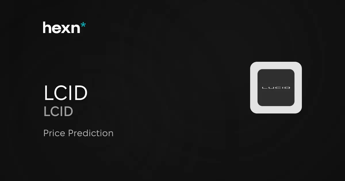 Lucid Group, Inc. price prediction