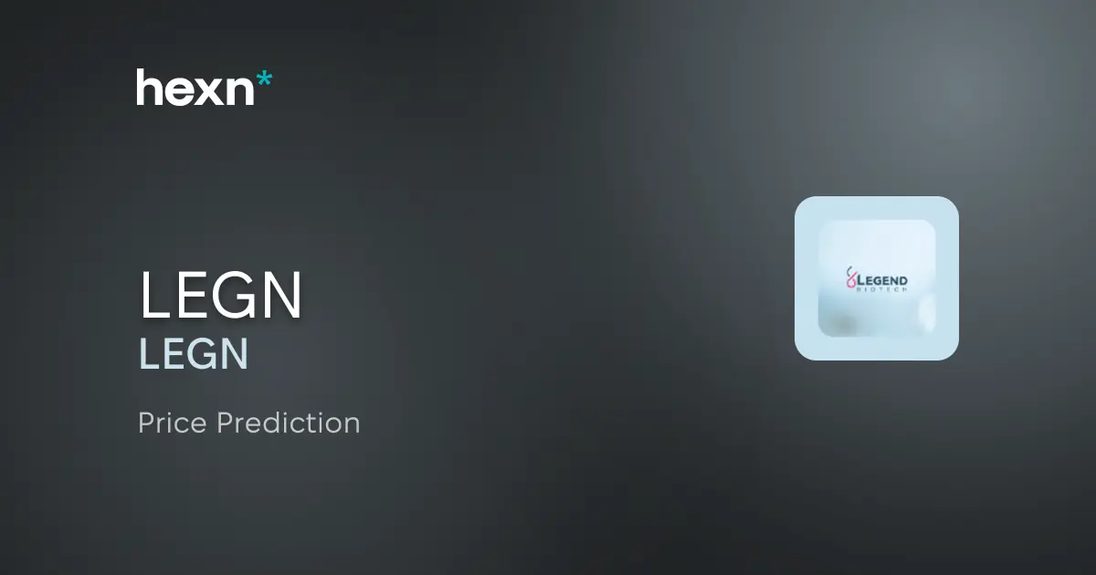 Legend Biotech Corporation price prediction