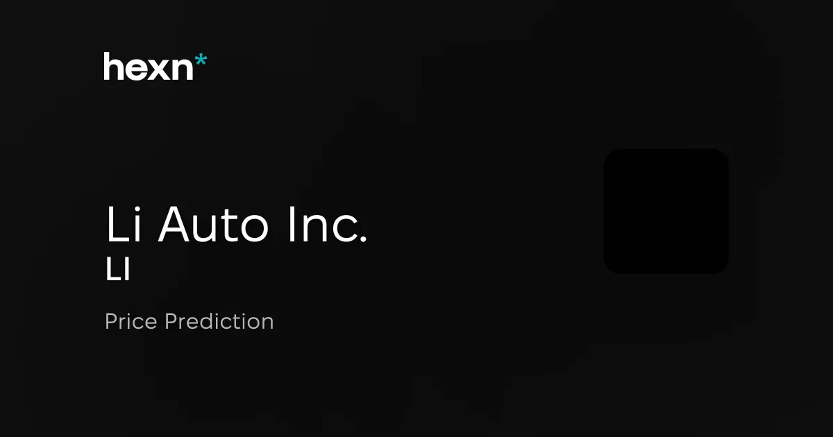 Li Auto Inc. price prediction