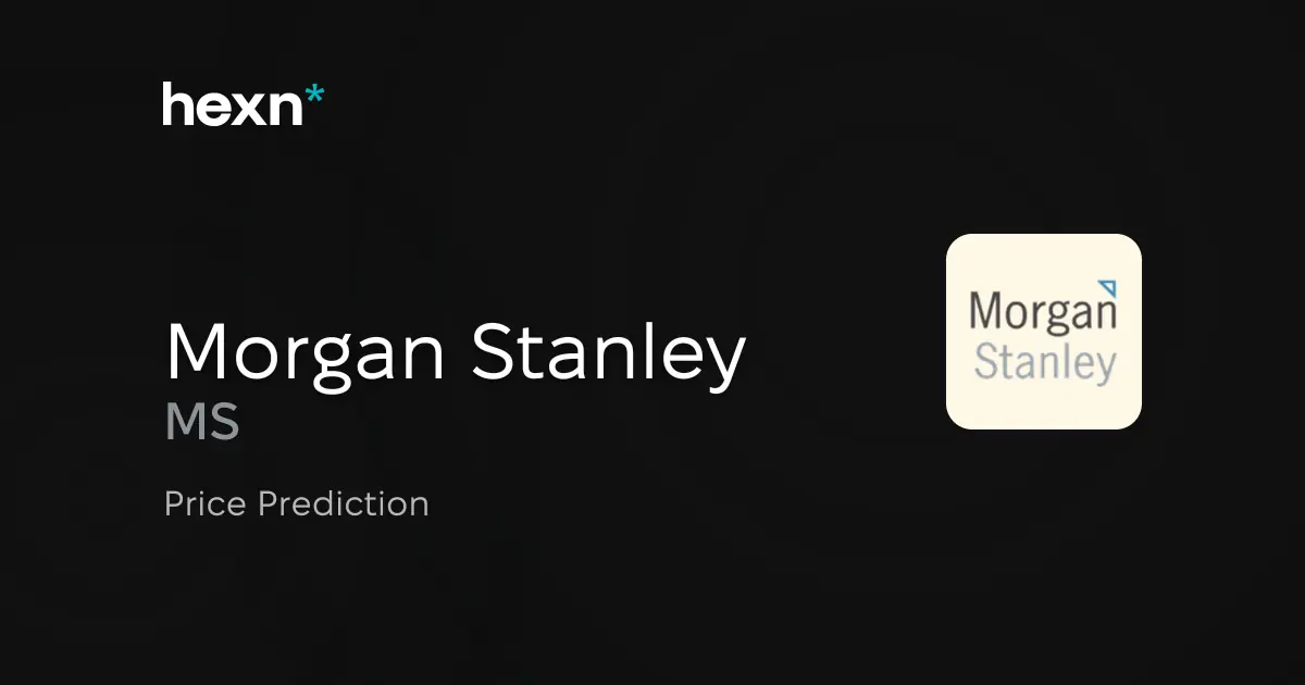 Morgan Stanley price prediction