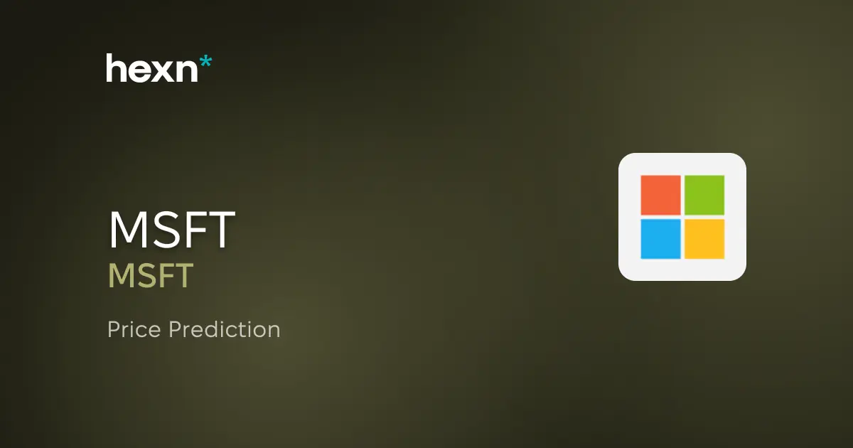 Microsoft Corporation price prediction