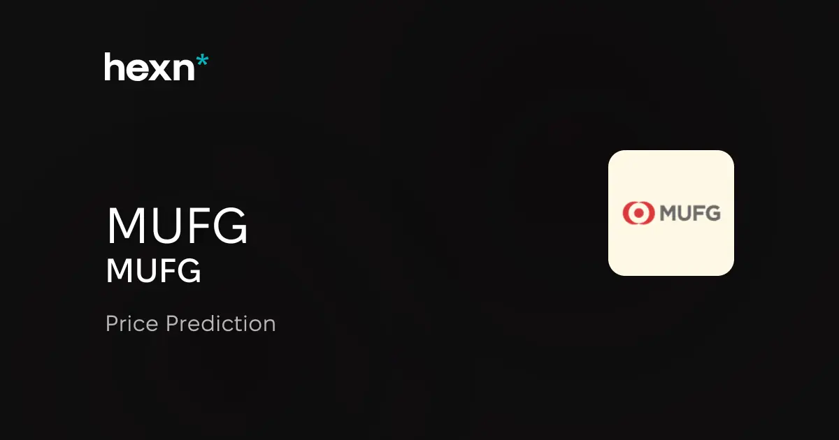 Mitsubishi UFJ Financial Group, Inc. price prediction