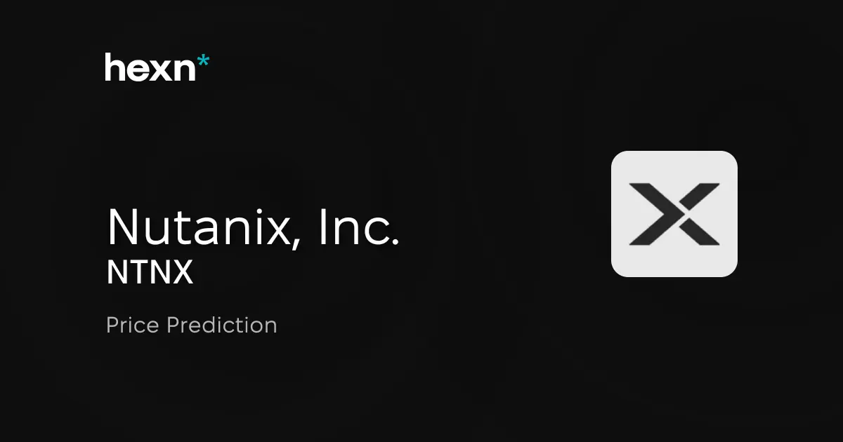 Nutanix, Inc. price prediction