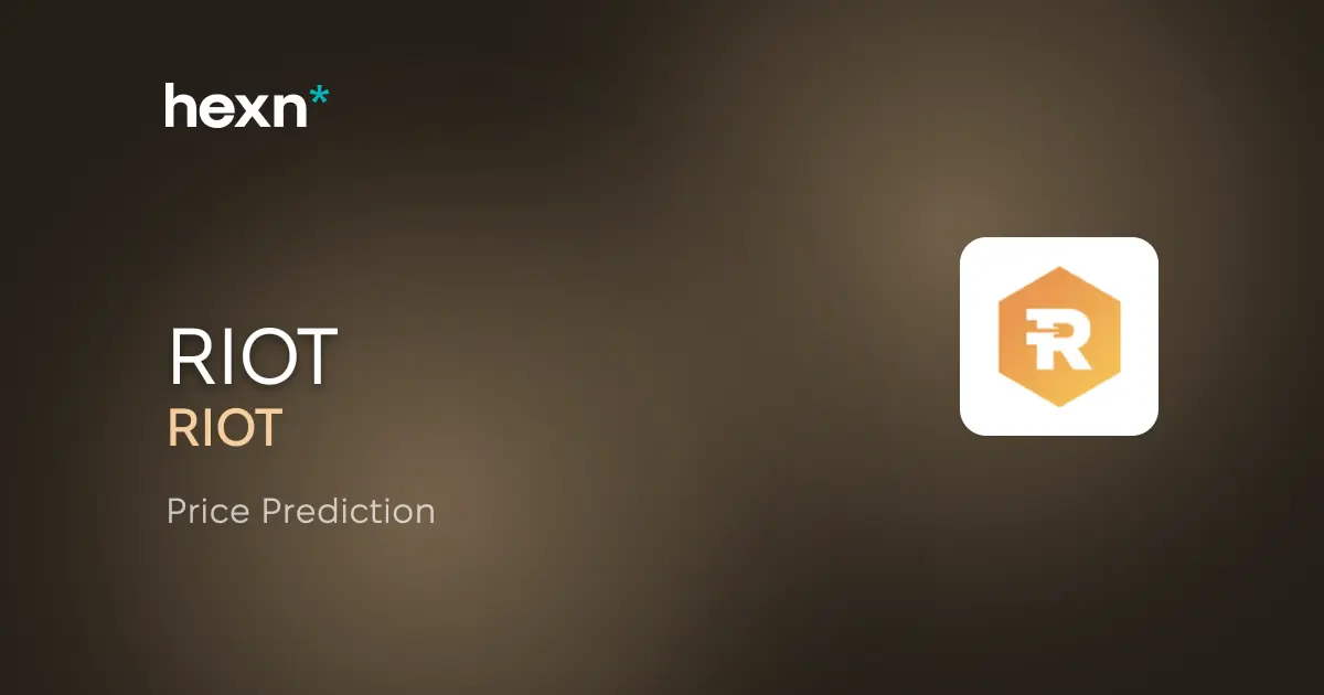 Riot Platforms, Inc. price prediction