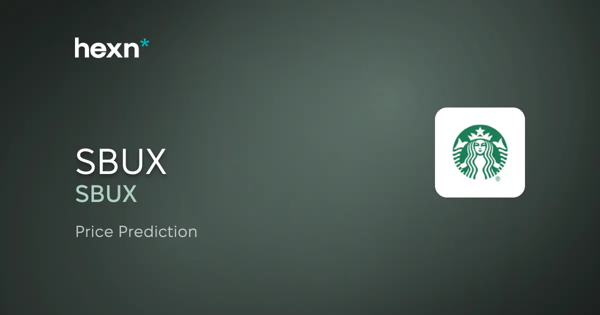 Starbucks Corporation price prediction