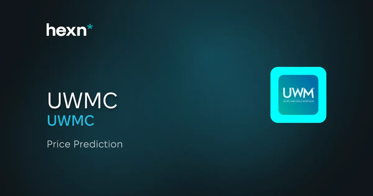 UWM Holdings Corporation price prediction
