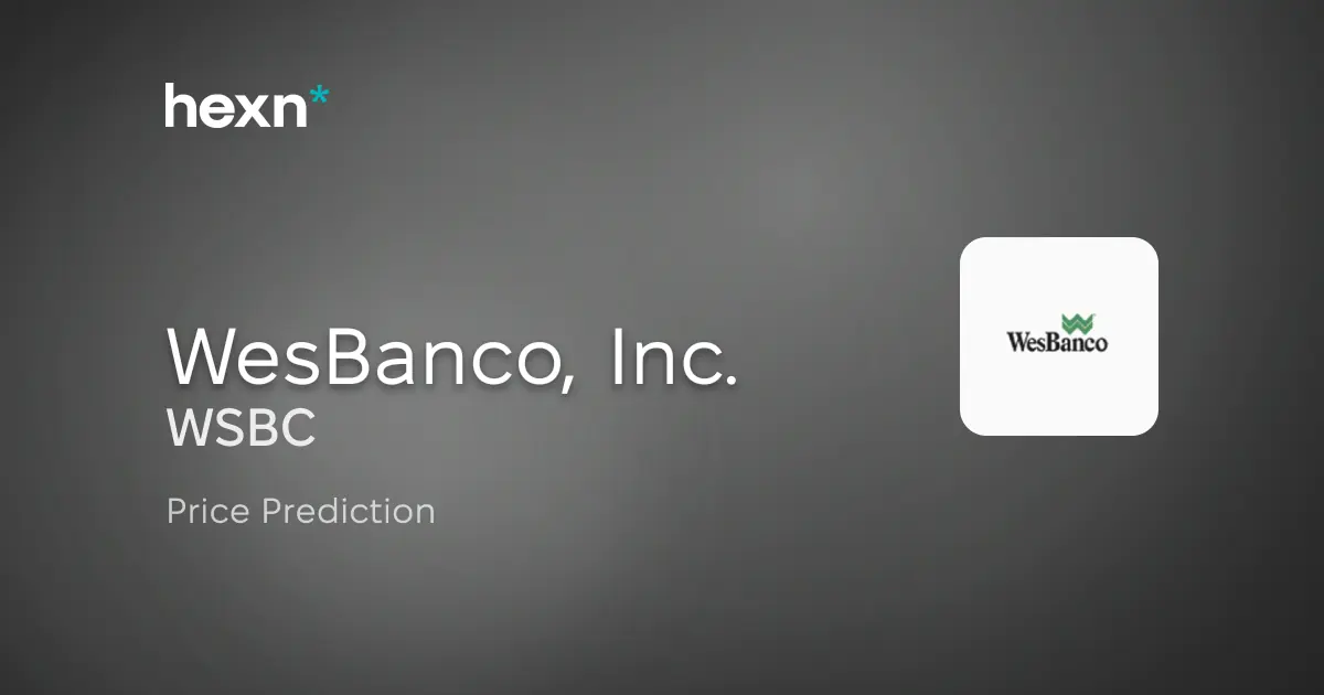 WesBanco, Inc. price prediction