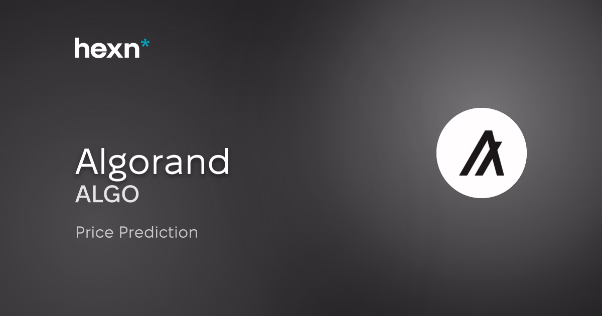 Algorand price prediction