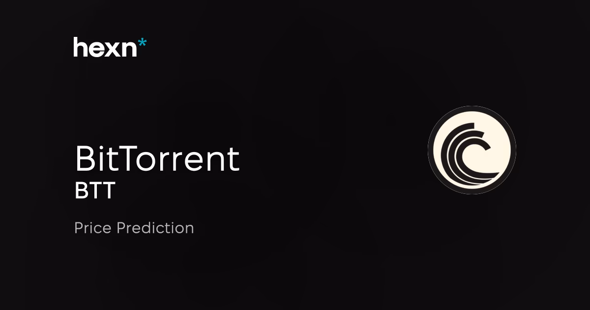 BitTorrent price prediction