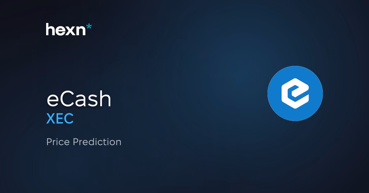 eCash price prediction