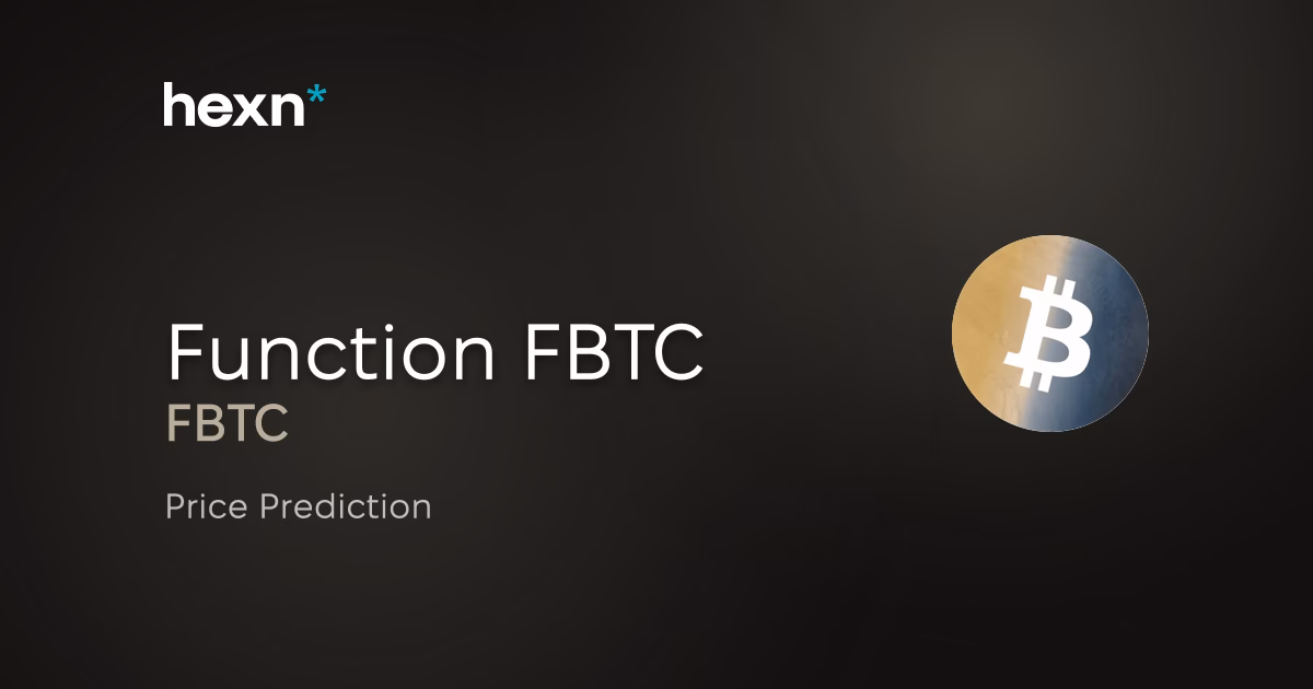 Function FBTC price prediction