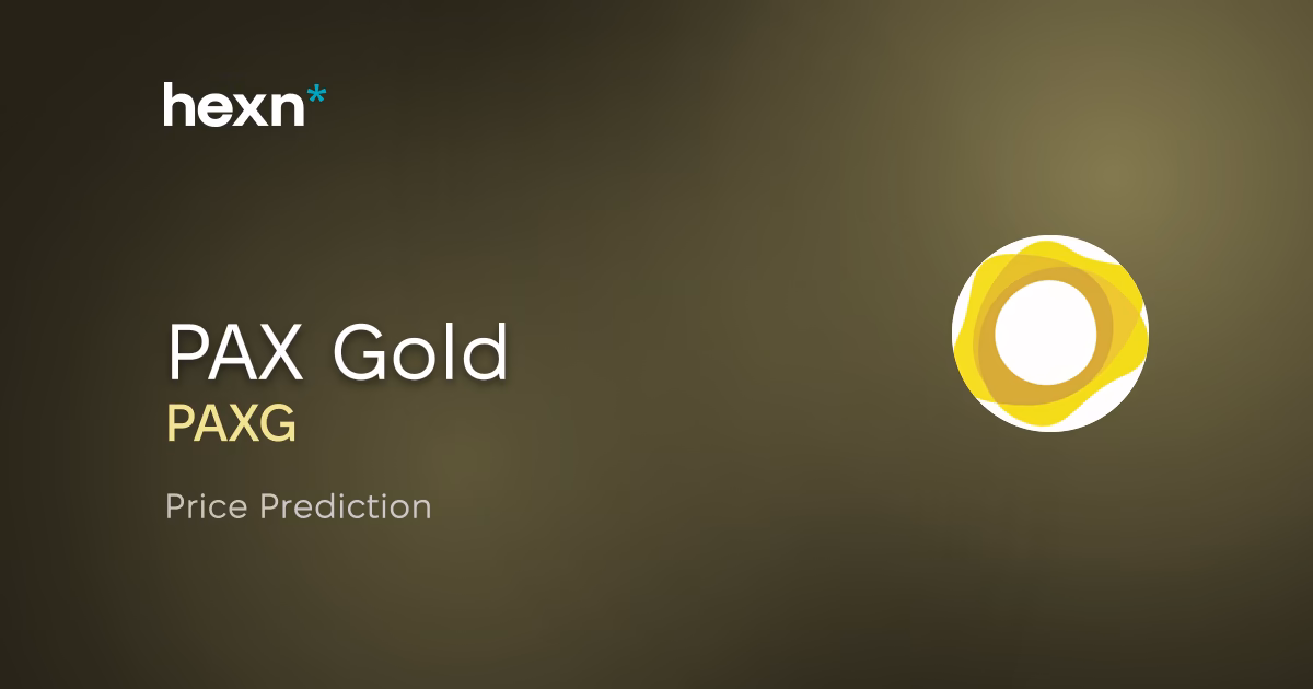 PAX Gold price prediction