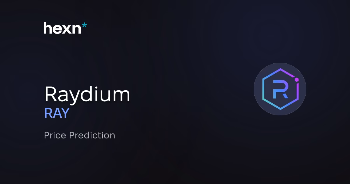 Raydium price prediction