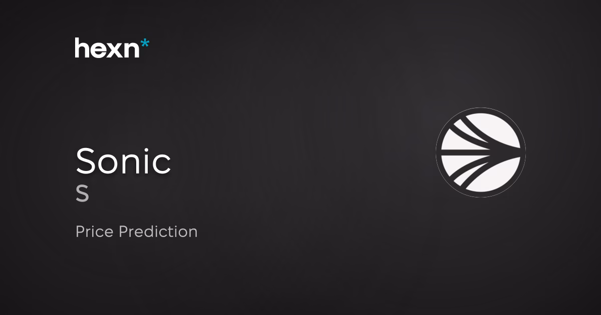 Sonic price prediction