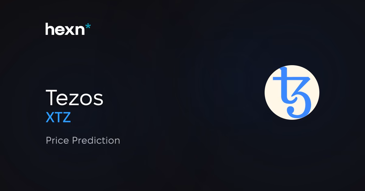 Tezos price prediction