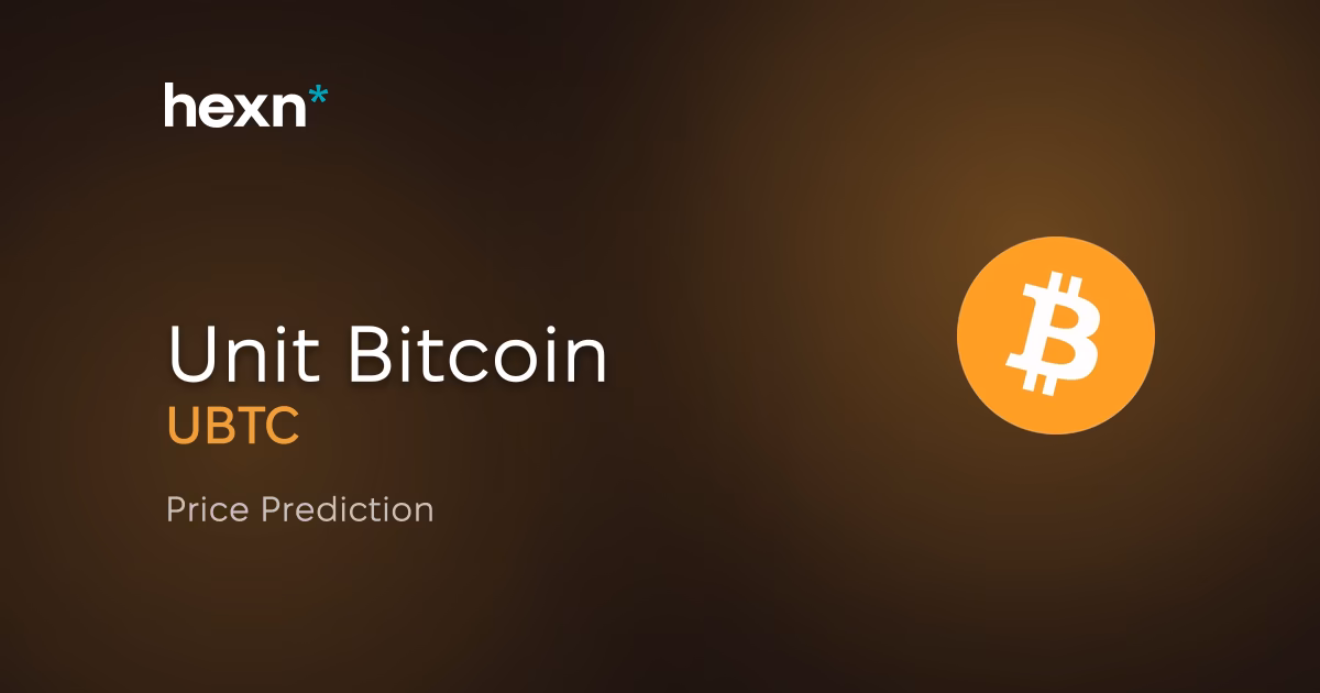 Unit Bitcoin price prediction