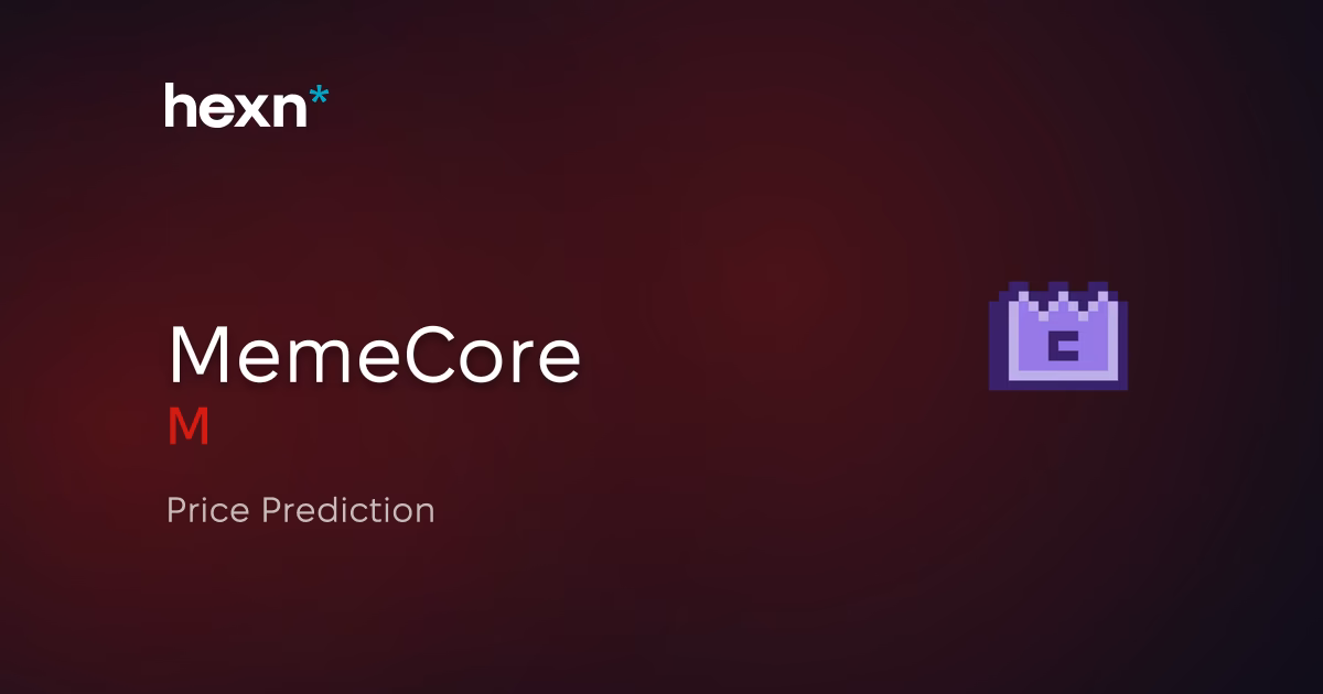MemeCore price prediction