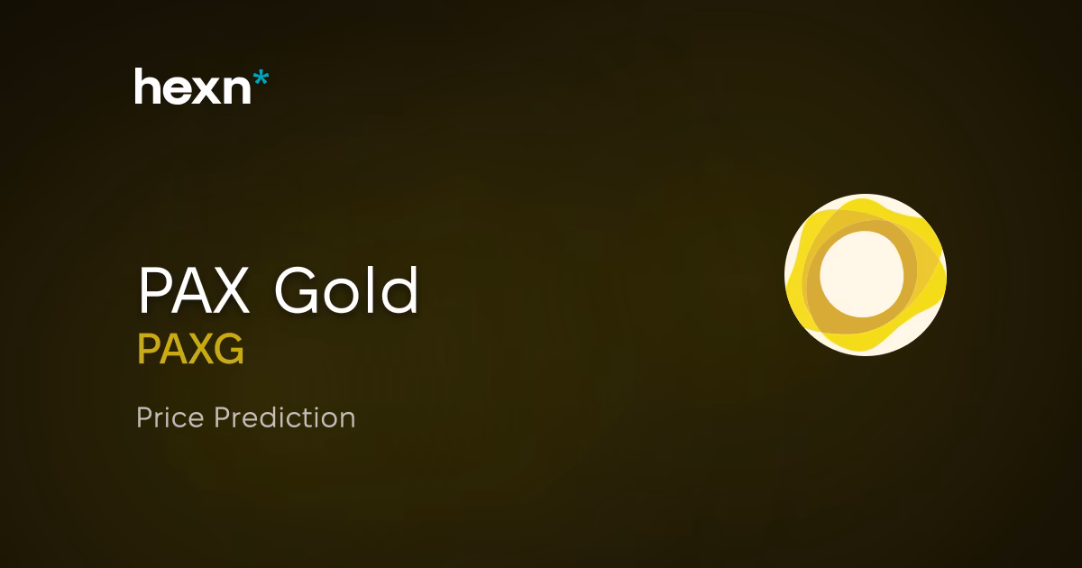 PAX Gold price prediction